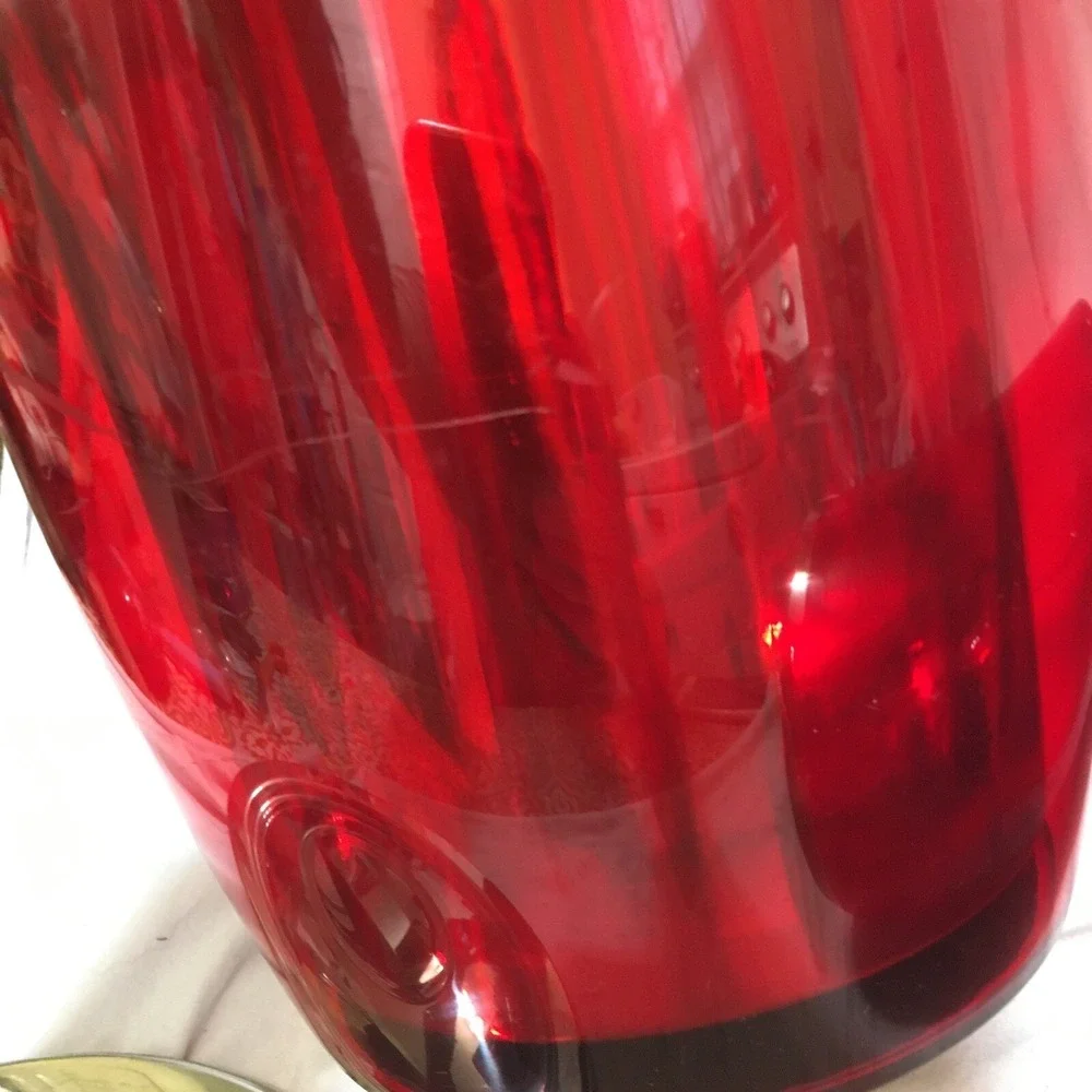 Bar Set Wine Chiller‎ Cocktail Shaker Ice Bucket Red Acrylic S.Steel Valentines